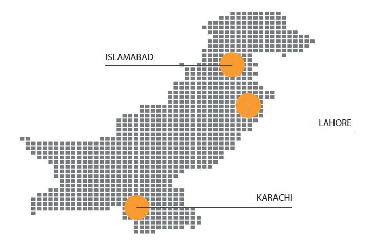 SolarScreen Pakistan Locations